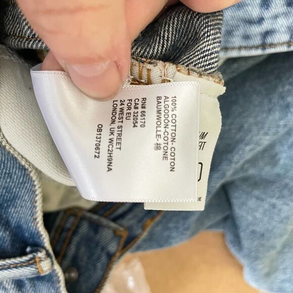 NWT Urban Outfitters BDG Dad Slim Tapered Fit Patched sz. 29/30 - Picture 4 of 13